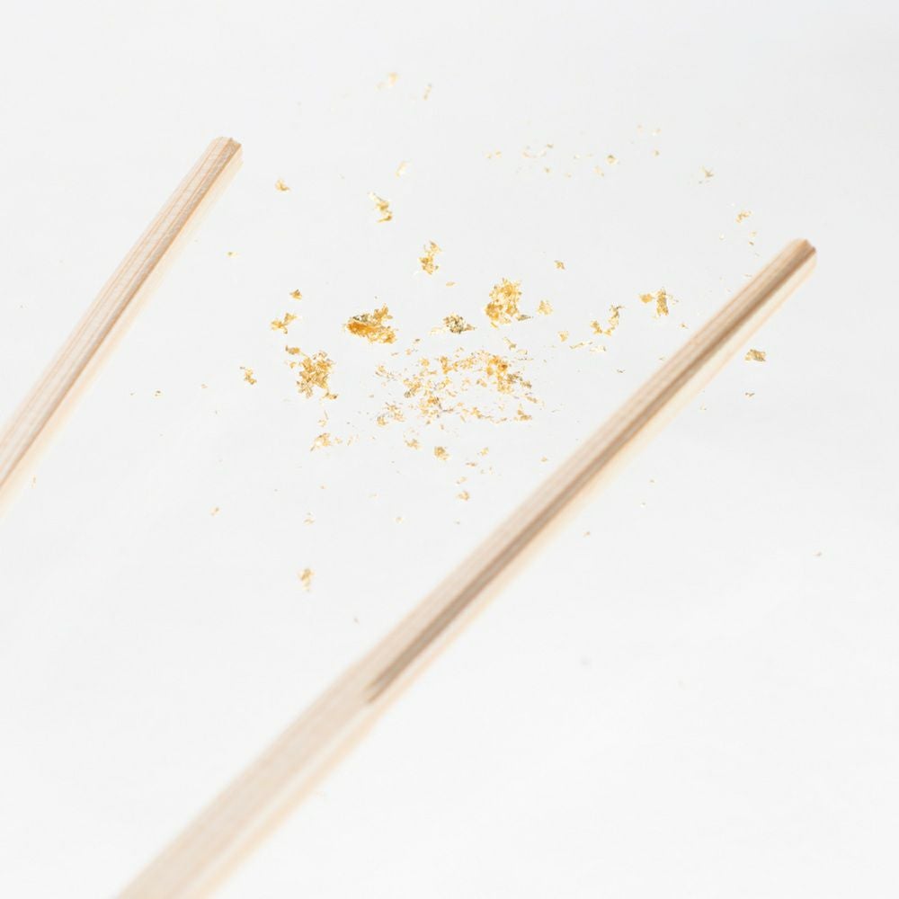 料理用金箔 ぱっきん箸2膳セット | 箔座オンラインショップ