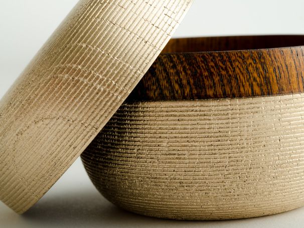 千筋 平棗（久遠色） | 箔座オンラインショップ