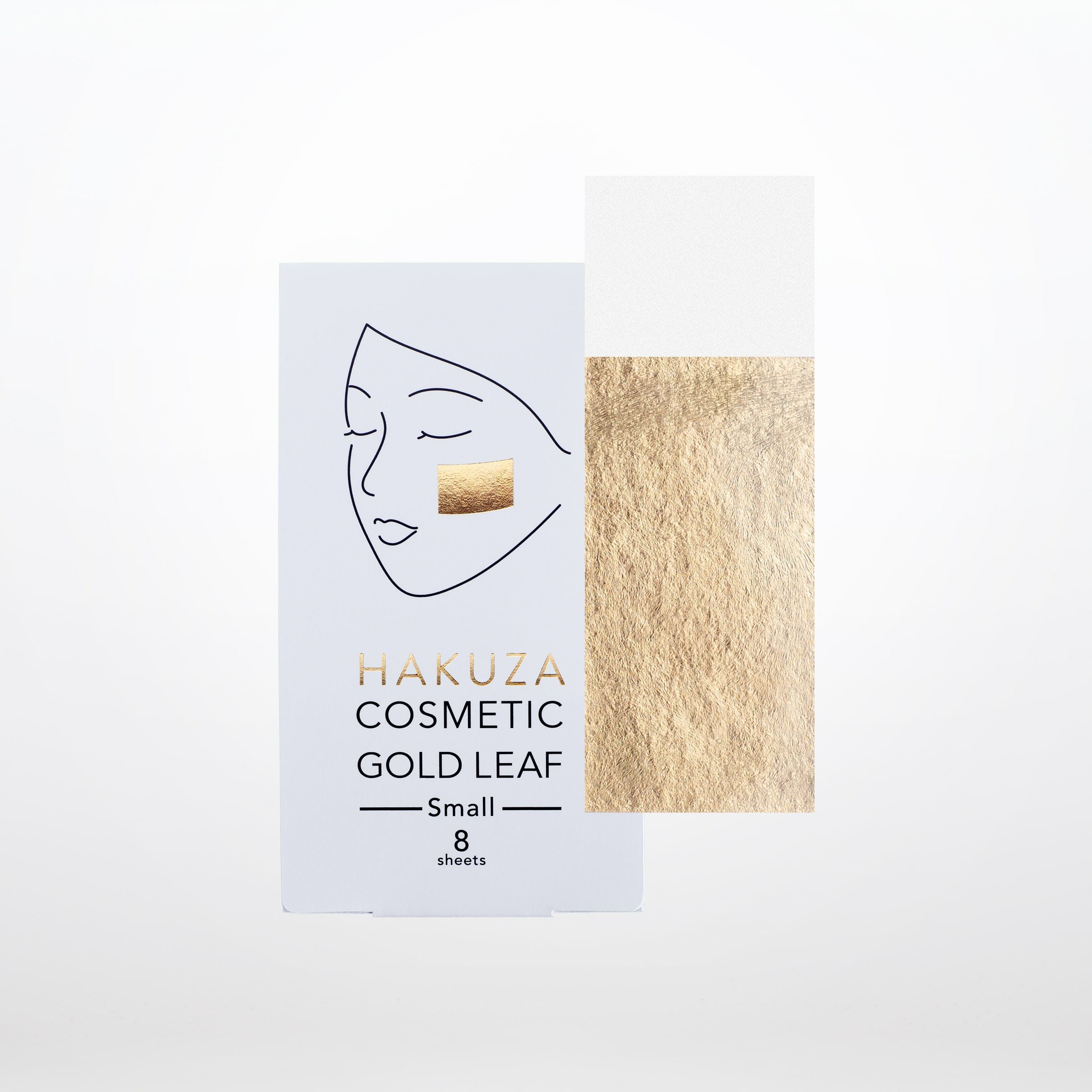 美容金箔 部分用フェイスパック 8枚入 | 箔座オンラインショップ